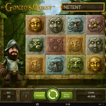 FreshBet - Gonzo's Quest Slot Game - NetEnt