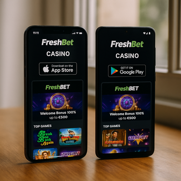 FreshBet - Mobile Browser Gaming - iOS and Android Compatible